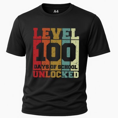 Level 100 Days Of School Unlocked Funny School Performance Shirt