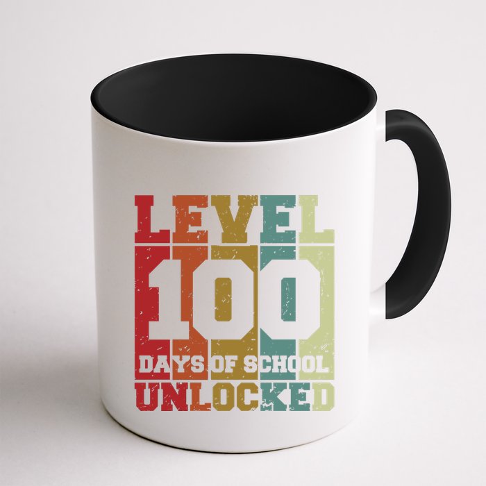 Level 100 Days Of School Unlocked Funny School Mug