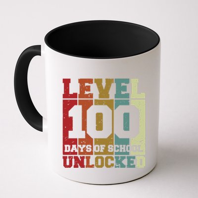 Level 100 Days Of School Unlocked Funny School Mug