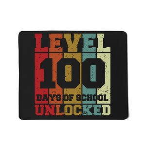 Level 100 Days Of School Unlocked Funny School Mousepad