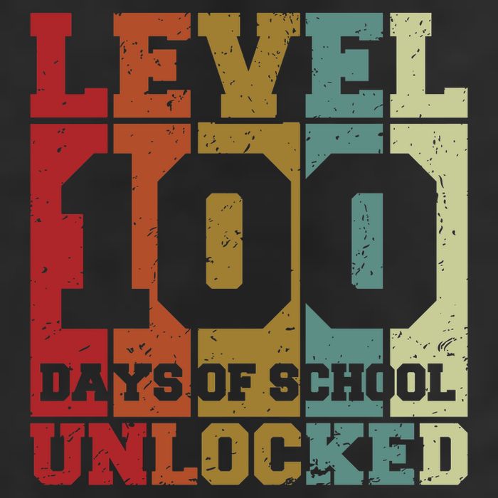 Level 100 Days Of School Unlocked Funny School Hat