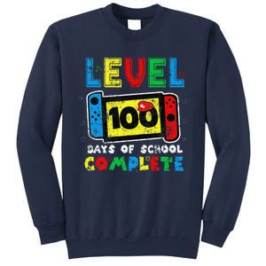 Level 100 Days Of School Complete Gamer Video Games Sweatshirt