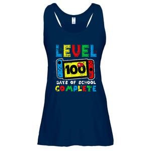 Level 100 Days Of School Complete Gamer Video Games Ladies Essential Flowy Tank