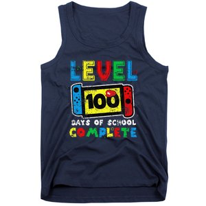 Level 100 Days Of School Complete Gamer Video Games Tank Top