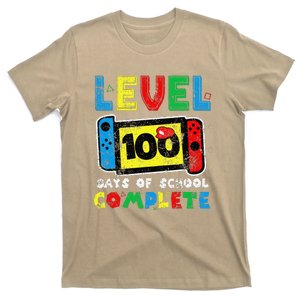 Level 100 Days Of School Complete Gamer Video Games T-Shirt