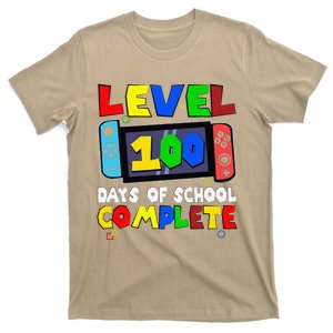 Level 100 Days Of School Complete Video Game Lover Gamer Boy T-Shirt