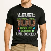 Level 100 Days Of School Unlock Gamer 100th Day Cooling Performance Crew T-Shirt