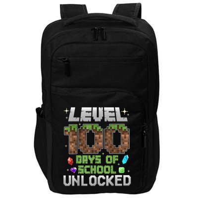 Level 100 Days Of School Unlock Gamer 100th Day Impact Tech Backpack