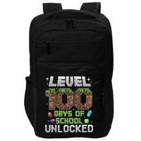 Level 100 Days Of School Unlock Gamer 100th Day Impact Tech Backpack