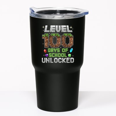 Level 100 Days Of School Unlock Gamer 100th Day Tumbler