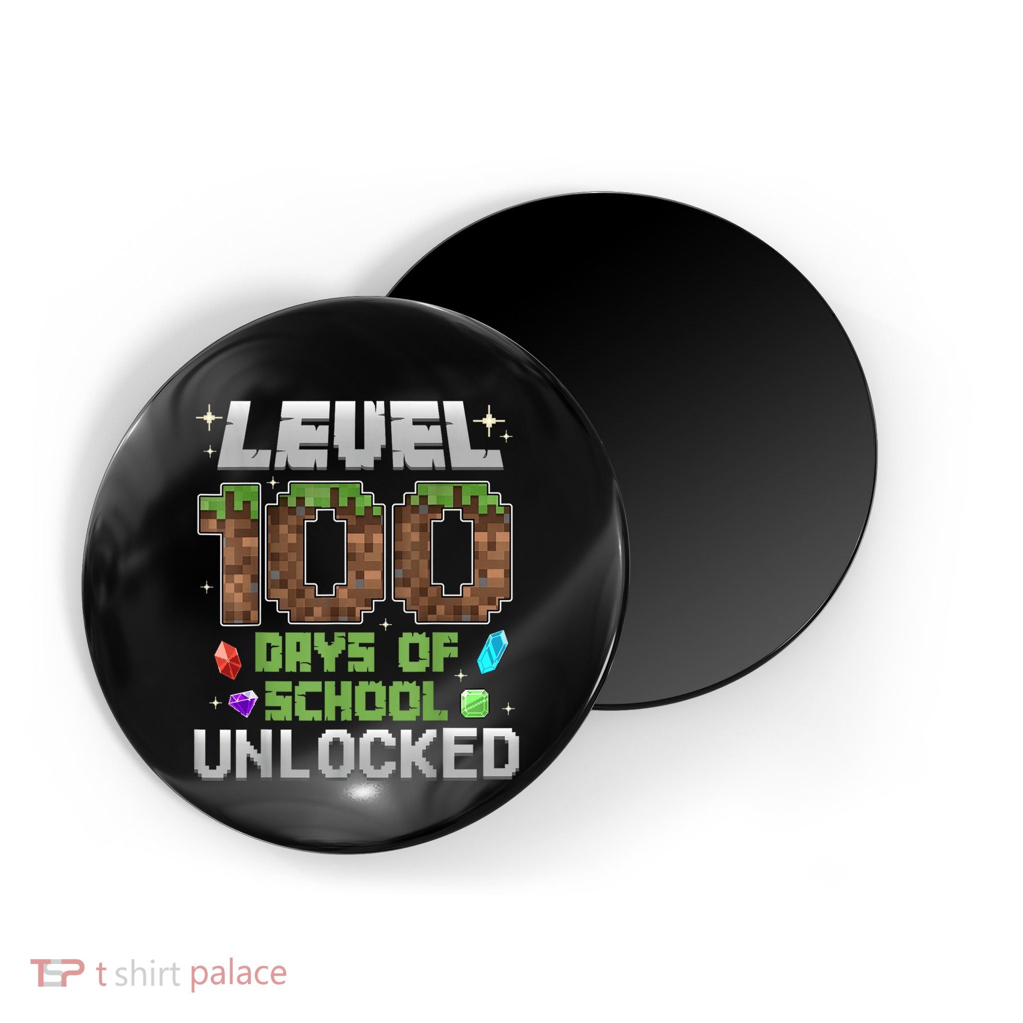 Level 100 Days Of School Unlock Gamer 100th Day Magnet