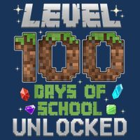 Level 100 Days Of School Unlock Gamer 100th Day Infant Baby Jersey Bodysuit