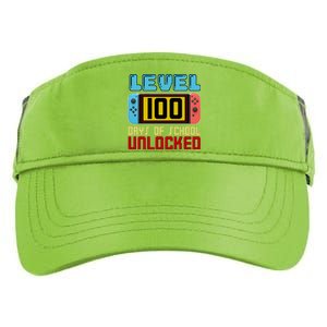 Level 100 Day Of School Unlocked Adult Drive Performance Visor