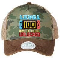 Level 100 Day Of School Unlocked Legacy Tie Dye Trucker Hat