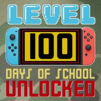 Level 100 Day Of School Unlocked Legacy Tie Dye Trucker Hat