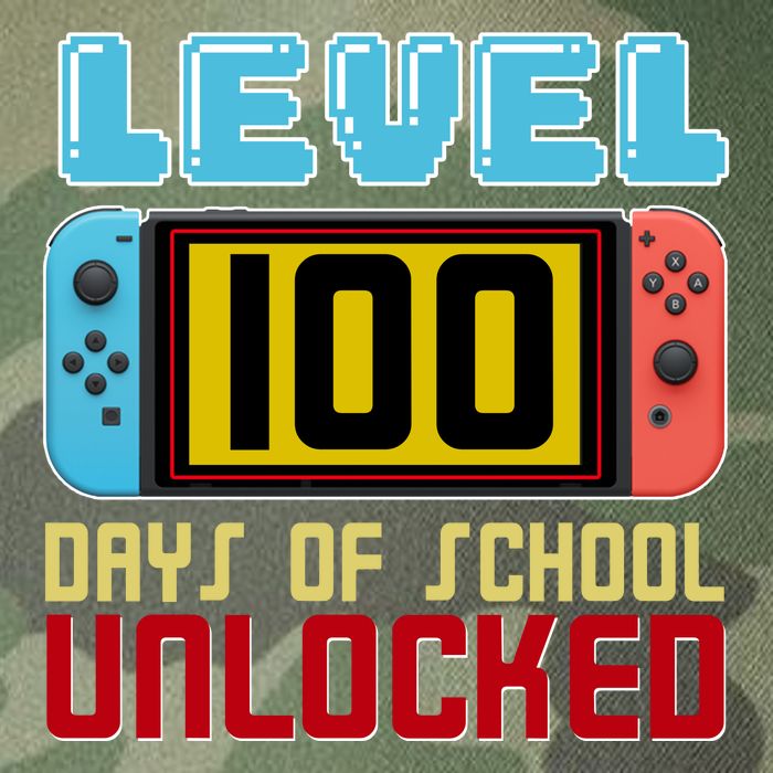Level 100 Day Of School Unlocked Legacy Tie Dye Trucker Hat