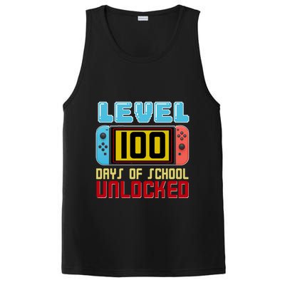 Level 100 Day Of School Unlocked PosiCharge Competitor Tank