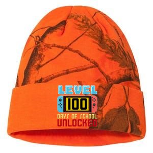 Level 100 Day Of School Unlocked Kati Licensed 12" Camo Beanie