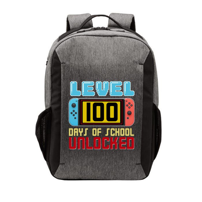 Level 100 Day Of School Unlocked Vector Backpack
