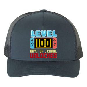 Level 100 Day Of School Unlocked Yupoong Adult 5-Panel Trucker Hat