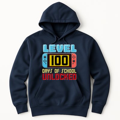 Level 100 Day Of School Unlocked Hoodie