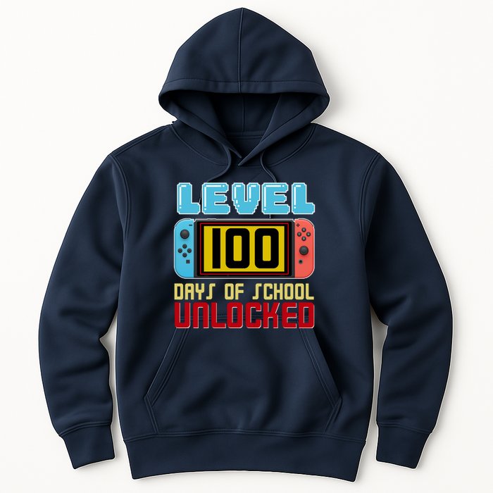 Level 100 Day Of School Unlocked Hoodie