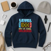 Level 100 Day Of School Unlocked Hoodie