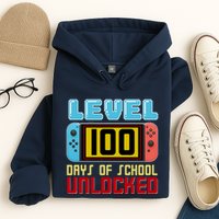Level 100 Day Of School Unlocked Hoodie