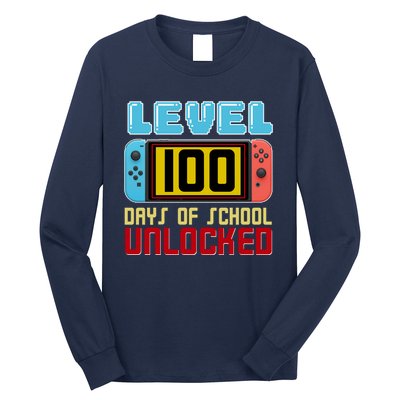 Level 100 Day Of School Unlocked Long Sleeve Shirt