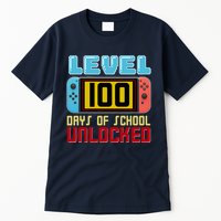 Level 100 Day Of School Unlocked Tall T-Shirt