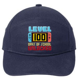 Level 100 Day Of School Unlocked 7-Panel Snapback Hat