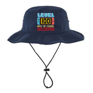 Level 100 Day Of School Unlocked Legacy Cool Fit Booney Bucket Hat