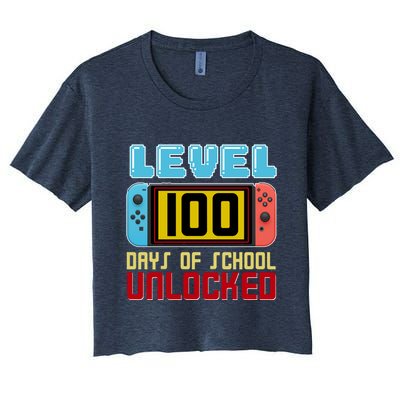 Level 100 Day Of School Unlocked Crop Top
