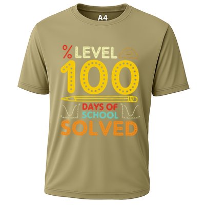 Level 100 Days Of School Solved Math Teacher Students Performance Shirt