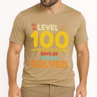 Level 100 Days Of School Solved Math Teacher Students Performance Shirt
