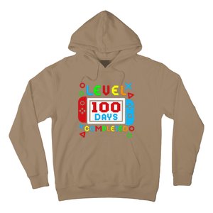 Level 100 Days Of School Complete Gamer Video Games Hoodie