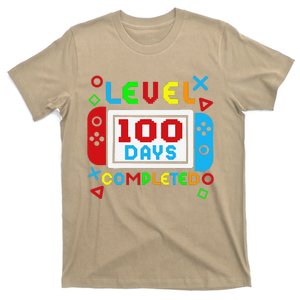 Level 100 Days Of School Complete Gamer Video Games T-Shirt