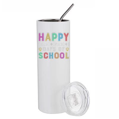 Kids 100 Days of School 100th Math Equation Teacher  Stainless Steel Tumbler