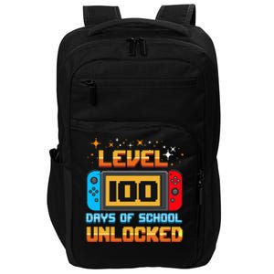 Level 100 Days Of School Unlocked Gamer Impact Tech Backpack