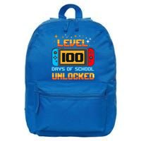 Level 100 Days Of School Unlocked Gamer 16 in Basic Backpack