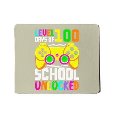 Level 100 Days Of School Unlocked Video Games Teacher Mousepad