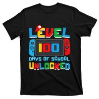 Level 100 Days Of School Unlocked Video Games T-Shirt