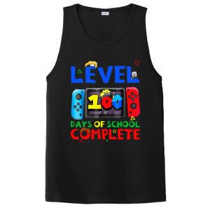 Level 100 Days Of School Complete Gaming Gamer Matching PosiCharge Competitor Tank