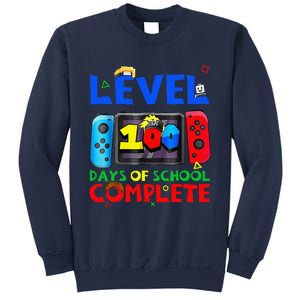 Level 100 Days Of School Complete Gaming Gamer Matching Sweatshirt