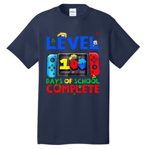 Level 100 Days Of School Complete Gaming Gamer Matching Tall T-Shirt