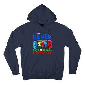 Level 100 Days Of School Complete Gaming Gamer Matching Tall Hoodie