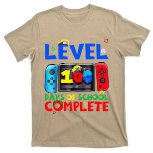 Level 100 Days Of School Complete Gaming Gamer Matching T-Shirt