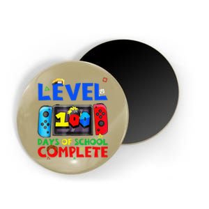 Level 100 Days Of School Complete Gaming Gamer Matching Magnet