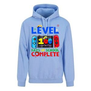 Level 100 Days Of School Complete Gaming Gamer Matching Unisex Surf Hoodie