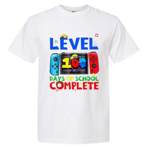 Level 100 Days Of School Complete Gaming Gamer Matching Garment-Dyed Heavyweight T-Shirt